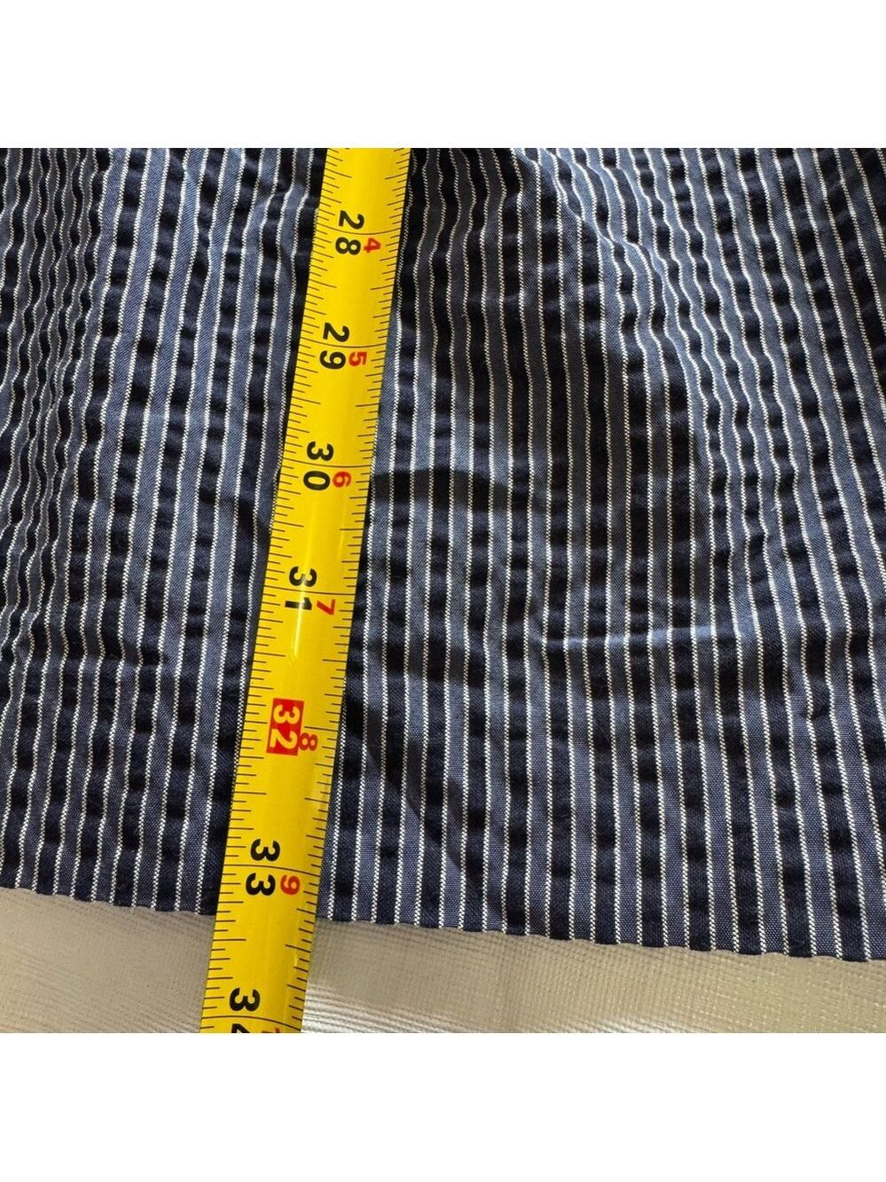 Sandro Kassy Striped Long Sleeve Dress in Blue Stripe SZ 42 , M-L - Picture 11 of 12